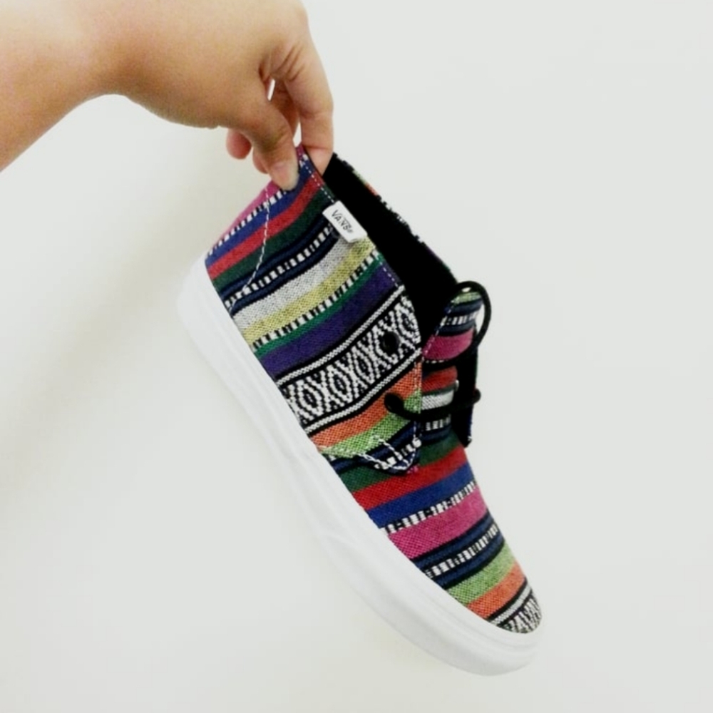 Vans Chukka Aztec High Top Sizeโ Mens 6 Womens 7.5